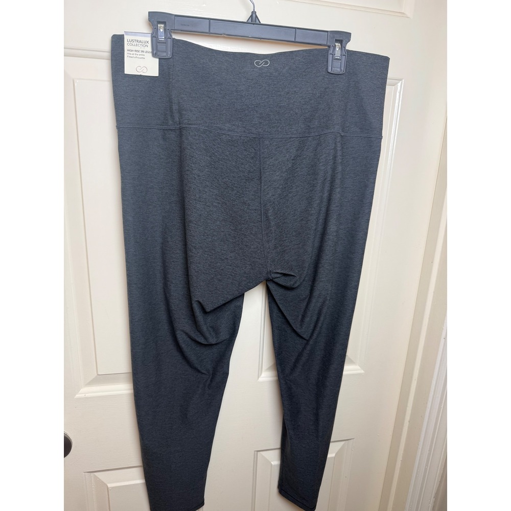 CALIA LustraLux High Rise 7/8 Leggings Dark Heather Gray